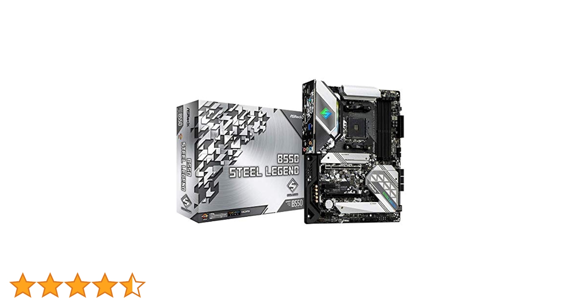 ASRock B550 Steel Legend Supports 3rd Gen AMD AM4 Ryzen